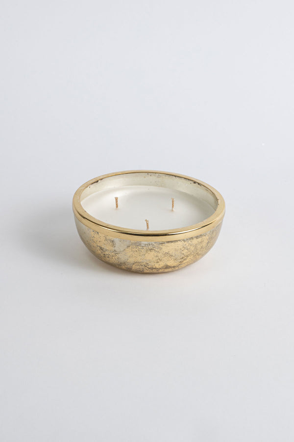 Gold Foiled Mini Bowl | Scented Candle