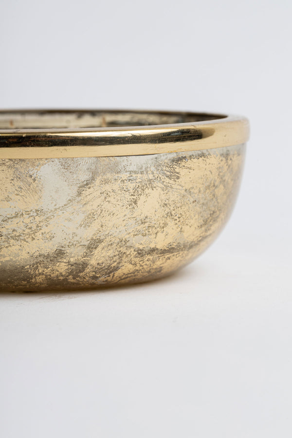 Gold Foiled Mini Bowl | Scented Candle