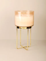 Peach Footed Scented Candle