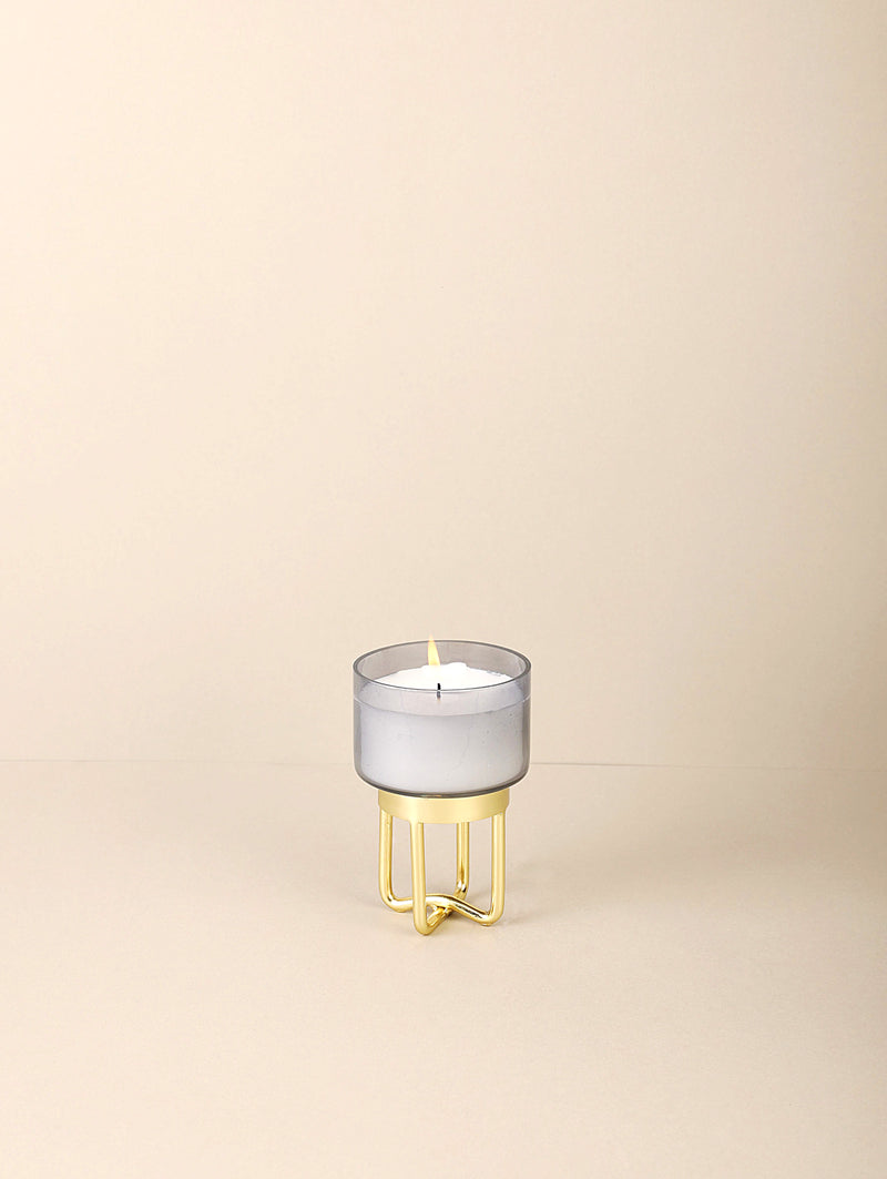 Smoke Footed Scented Candle