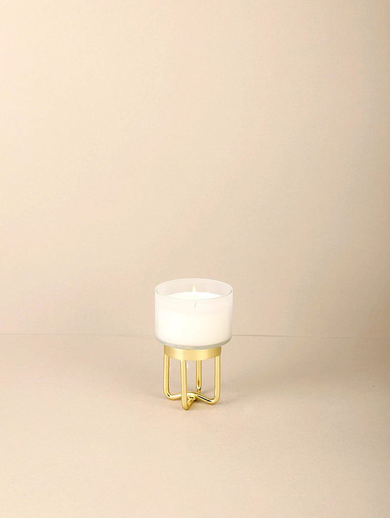 Milky Footed Scented Candle