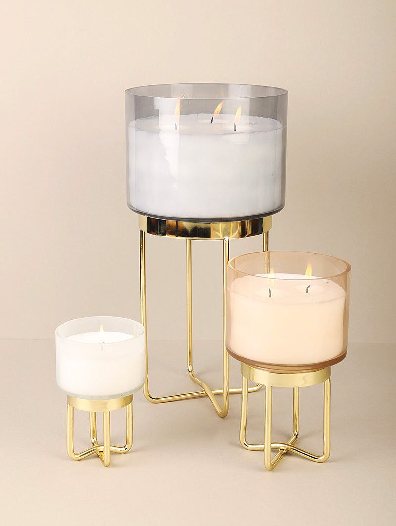Milky Footed Scented Candle
