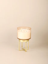 Peach Footed Scented Candle