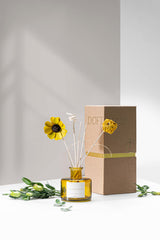 Lily Blossom Diffuser & Jar Candle | Scented Natural | Set of 2