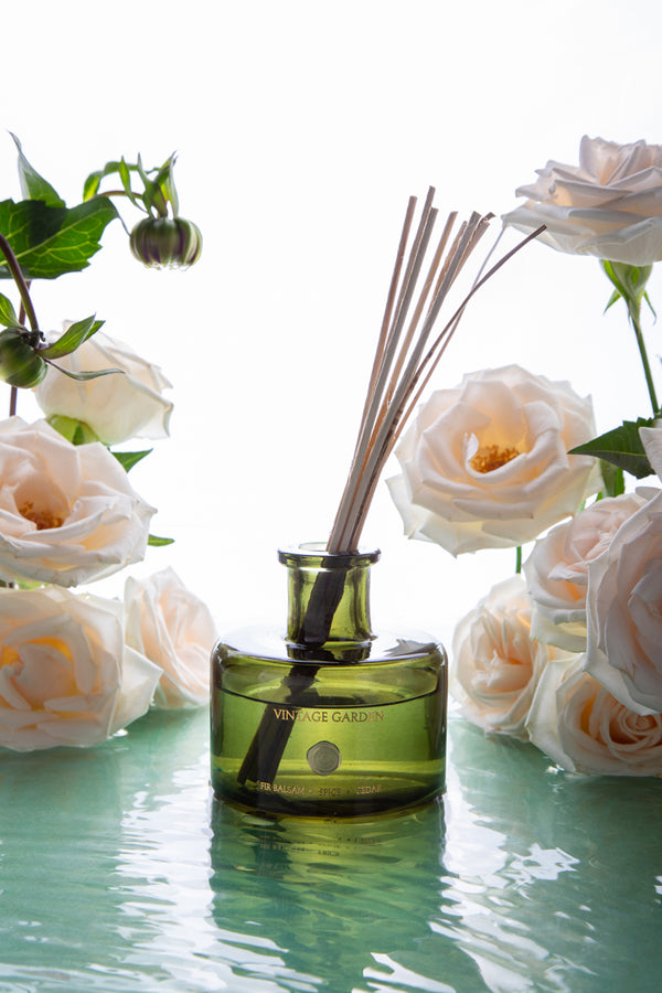 Vintage Garden | Natural Diffuser | Fir Balsam, Spice, Cedar