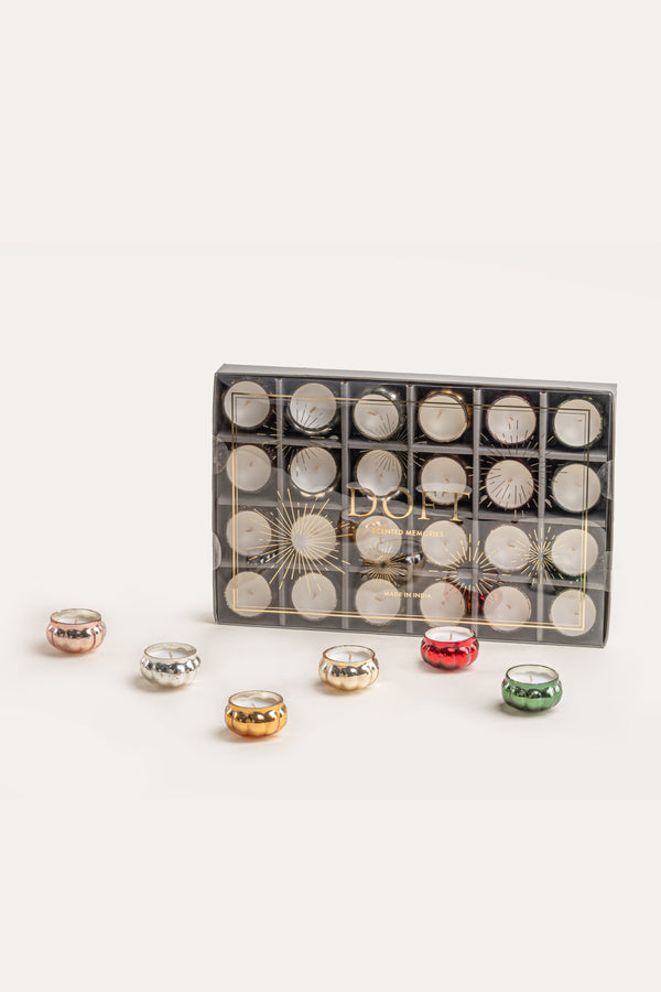 Illume Diyas Small Set Of 24 | Scented Candles