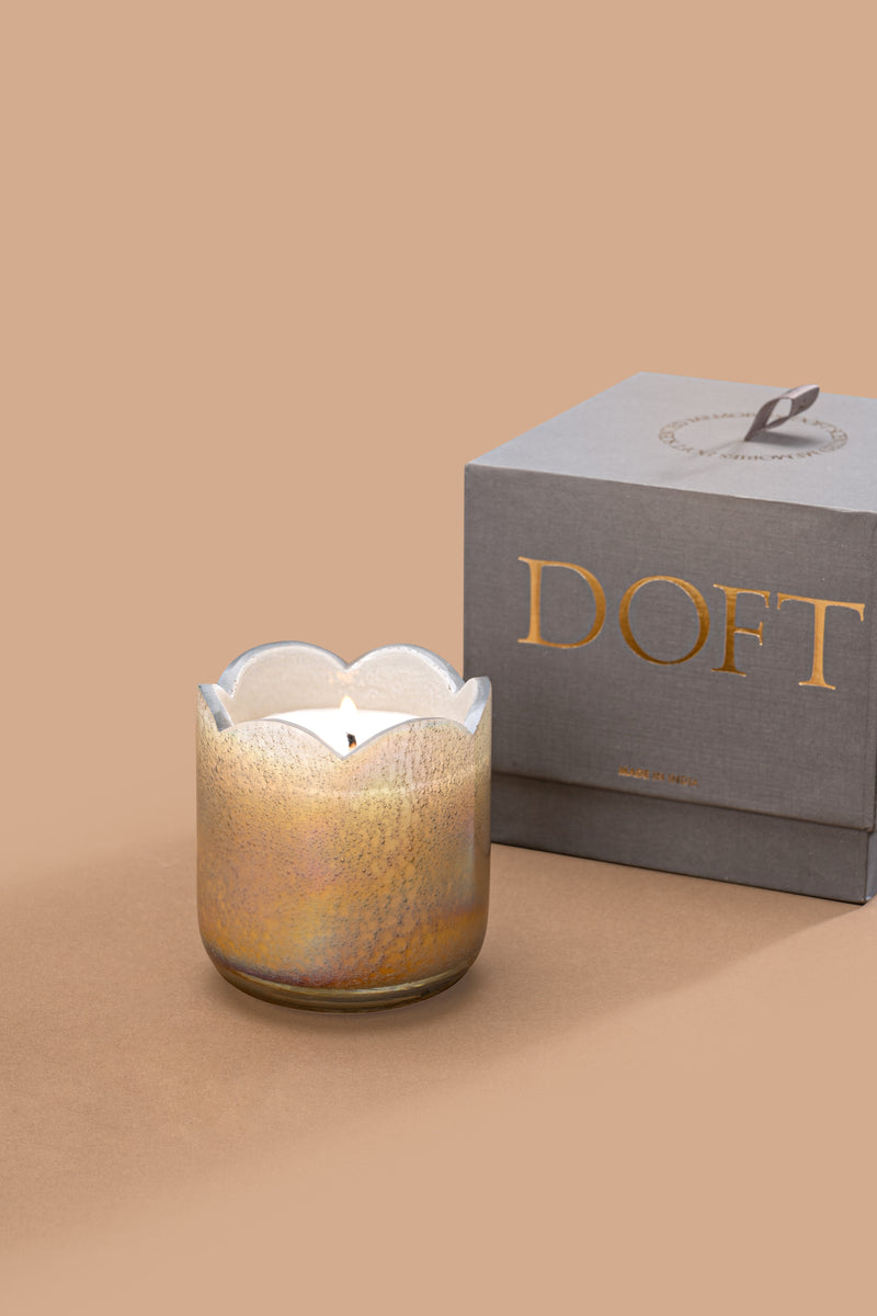 Sacred Lotus | White & Gold | Scented Candle