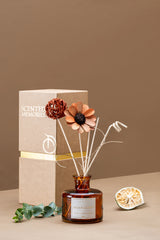 Amalfi Lemon Diffuser & Jar Candle | Scented Natural | Set of 2