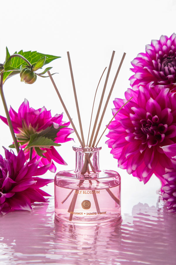Lily Blossom | Natural Diffuser | Bergamot, Jasmine, Peony