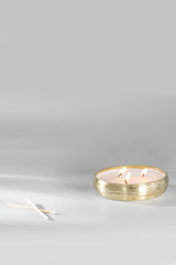 Jali | Gold Tray | Scented Candle