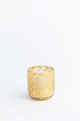 Gilded U-shaped Glass | Gold | Scented Candle