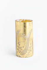Gilded Fleurette | Gold Cylinder | Scented Candle