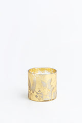 Gilded Fleurette | Gold Cylinder | Scented Candle