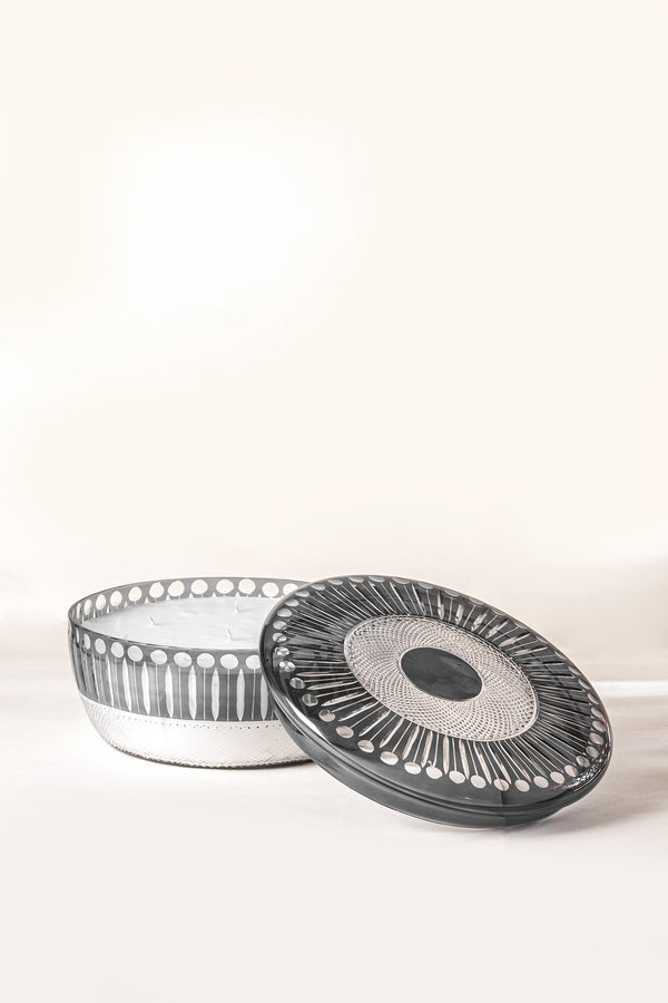 Royal Smoke Bowl with Lid | Scented Candle