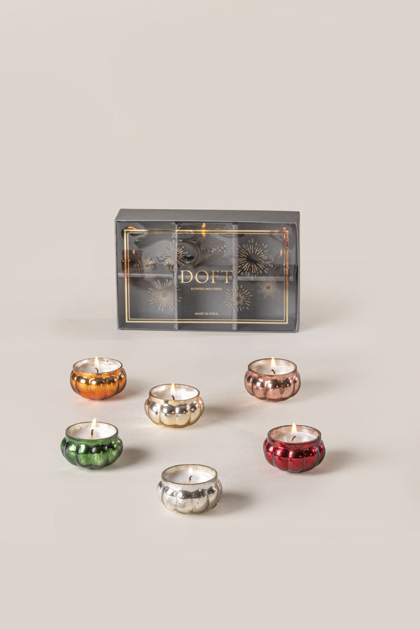 Illume Diyas Small Set Of 6 | Scented Candle