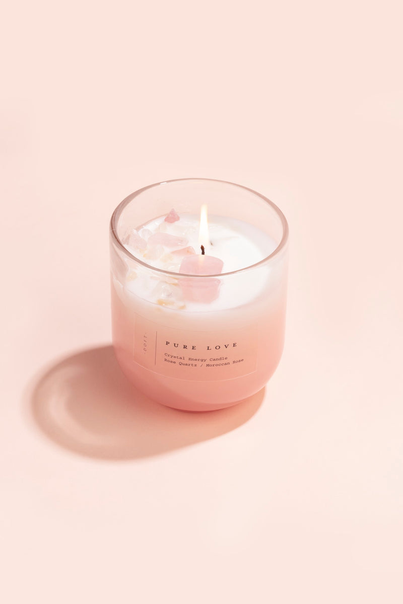 Pure Love | Rose Quartz | Scented Candle