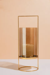 Gold Lantern Hurricanes | Candleholders | Scented Candles