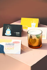 Shimmer Heart Votive | Scented Candle
