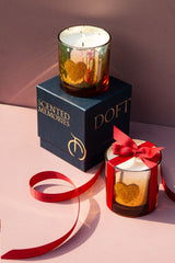 Shimmer Heart Votive | Scented Candle