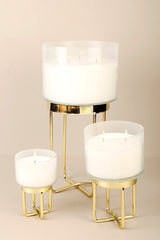 Milky Footed Scented Candle