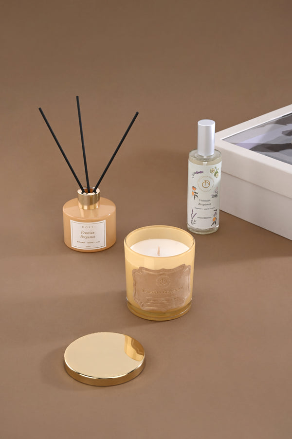 Fragrant Oasis Gift Set | Venetian Bergamot | Scented Candle