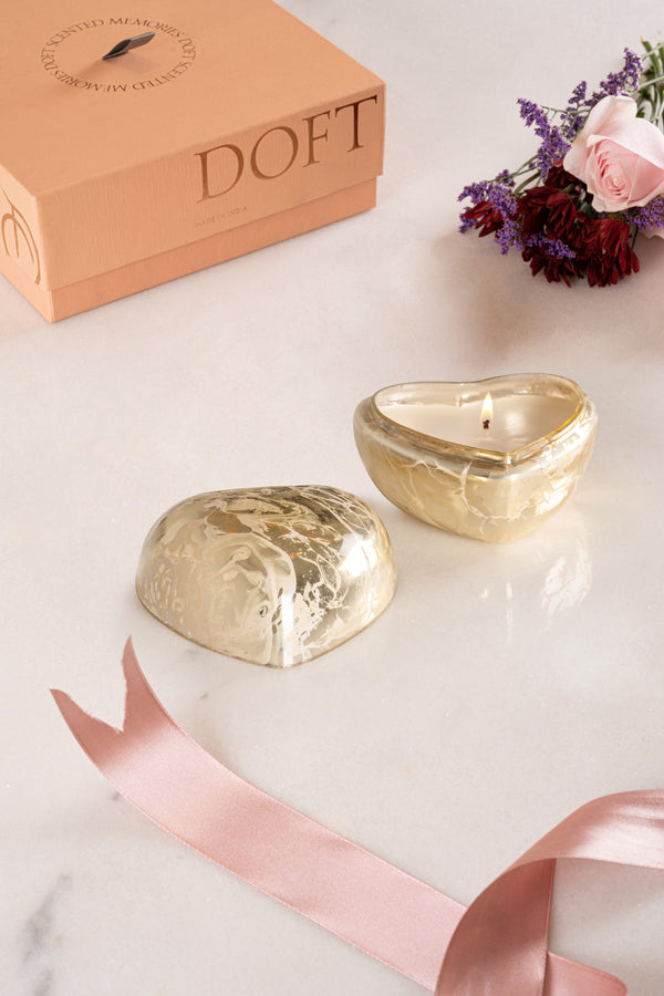 Happy-Go-Hearts Marbled Macaron