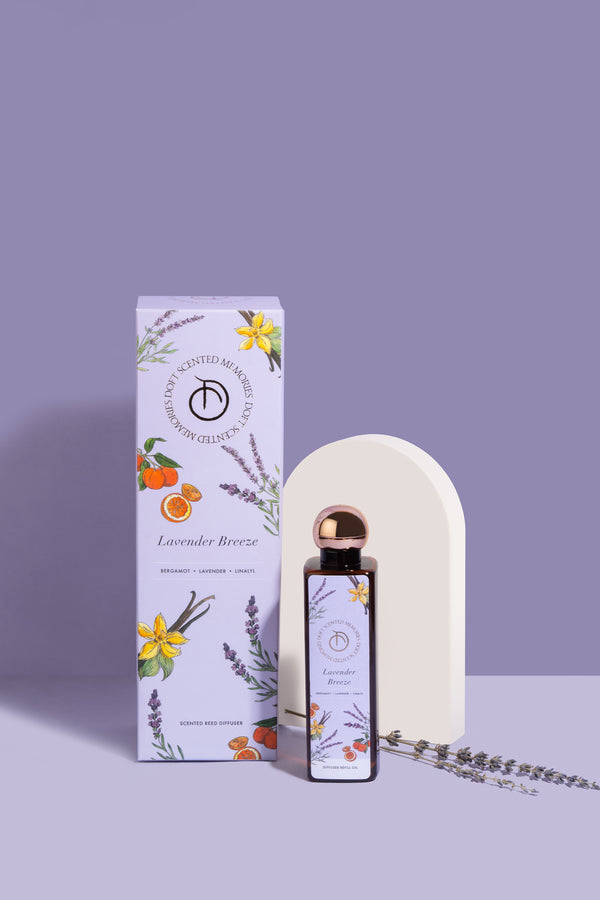 Scented Diffuser Refill Oil | Lavender Breeze