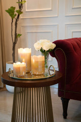 Sacred Lotus | White & Gold | Scented Candle