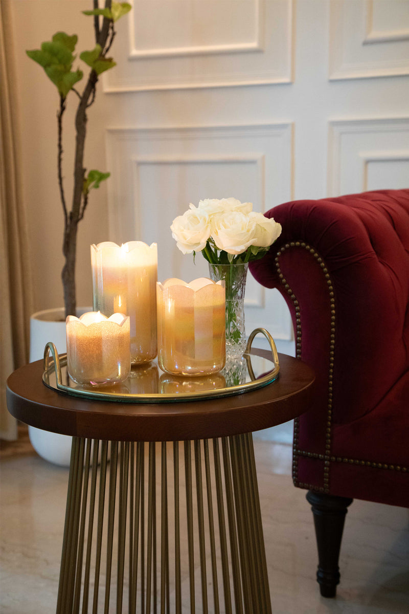 Sacred Lotus | White & Gold | Scented Candle
