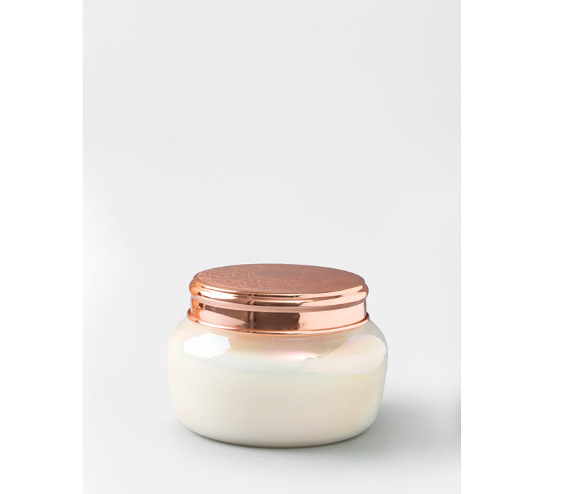 Lustre Lid Jar | White Pearl | Scented Candle