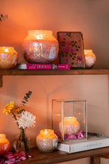 Earthy Glow | Pink | Scented Candle