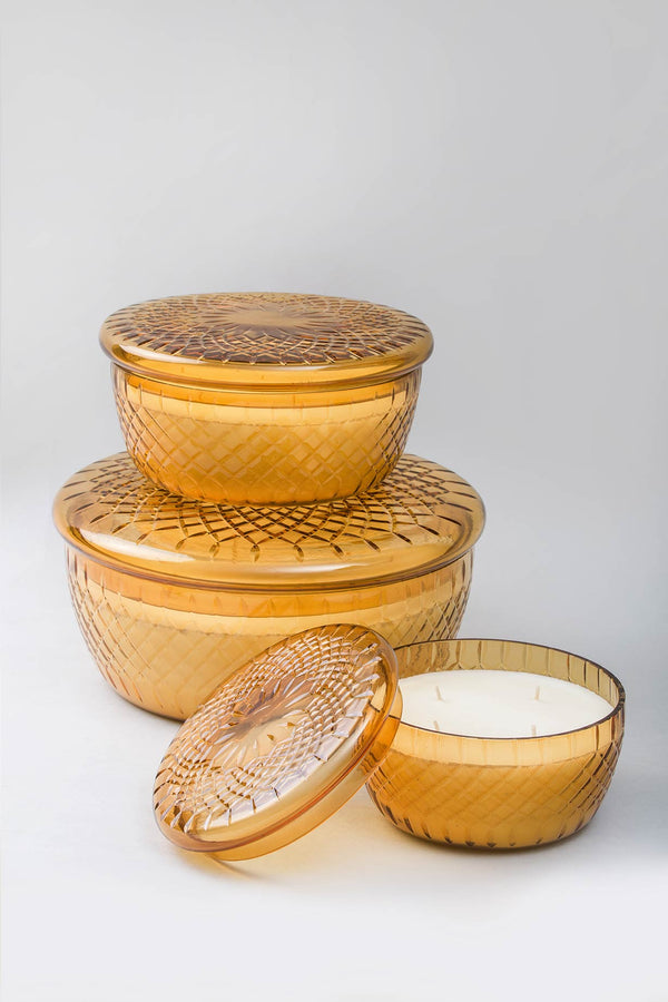 Royal Lid Bowl | Amber | Scented Candle