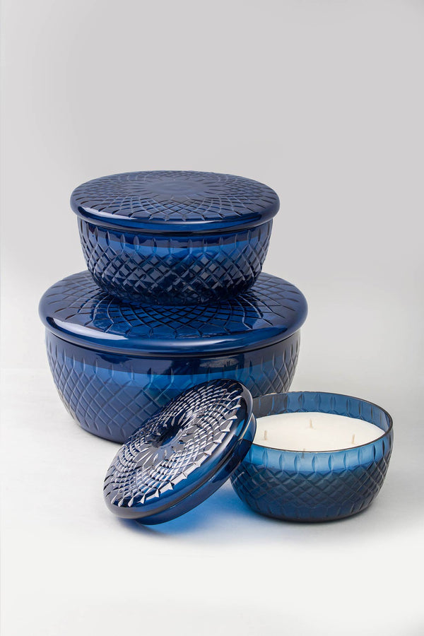 Royal Lid Bowl | Sapphire | Scented Candle