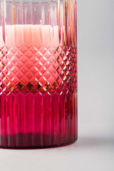 Royal Cut - Glass Hurricane | Scented Candle | Ruby