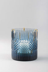 Royal Cut - Glass Hurricane | Scented Candle | Sapphire