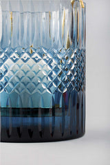 Royal Cut - Glass Hurricane | Scented Candle | Sapphire