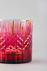 Royal Cut - Glass Hurricane | Scented Candle | Ruby