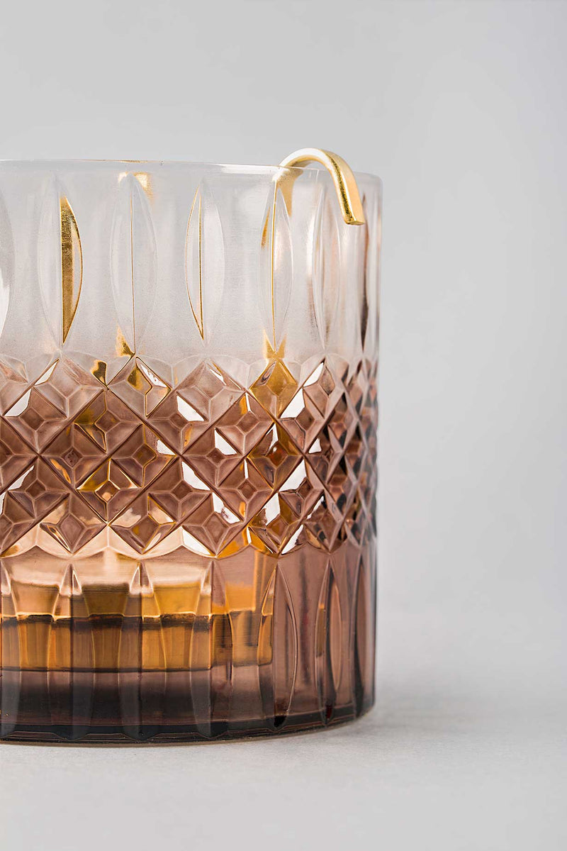 Royal Cut - Glass Hurricane | Scented Candle | Onyx