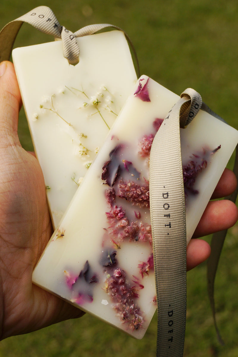 Flower Blossom Perfume Infused Wax Tablets  | Set of 2