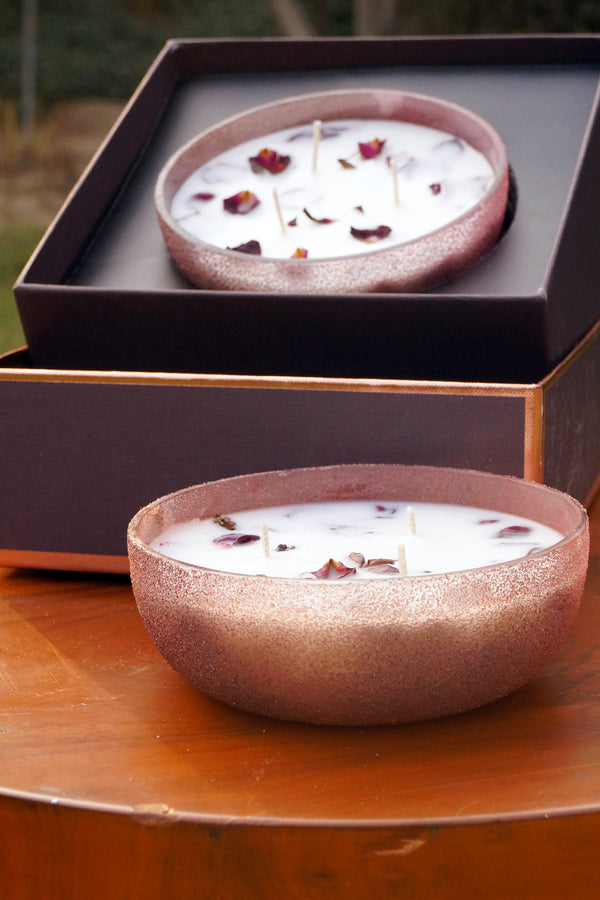 Rose Mini Bowl | Scented Candle